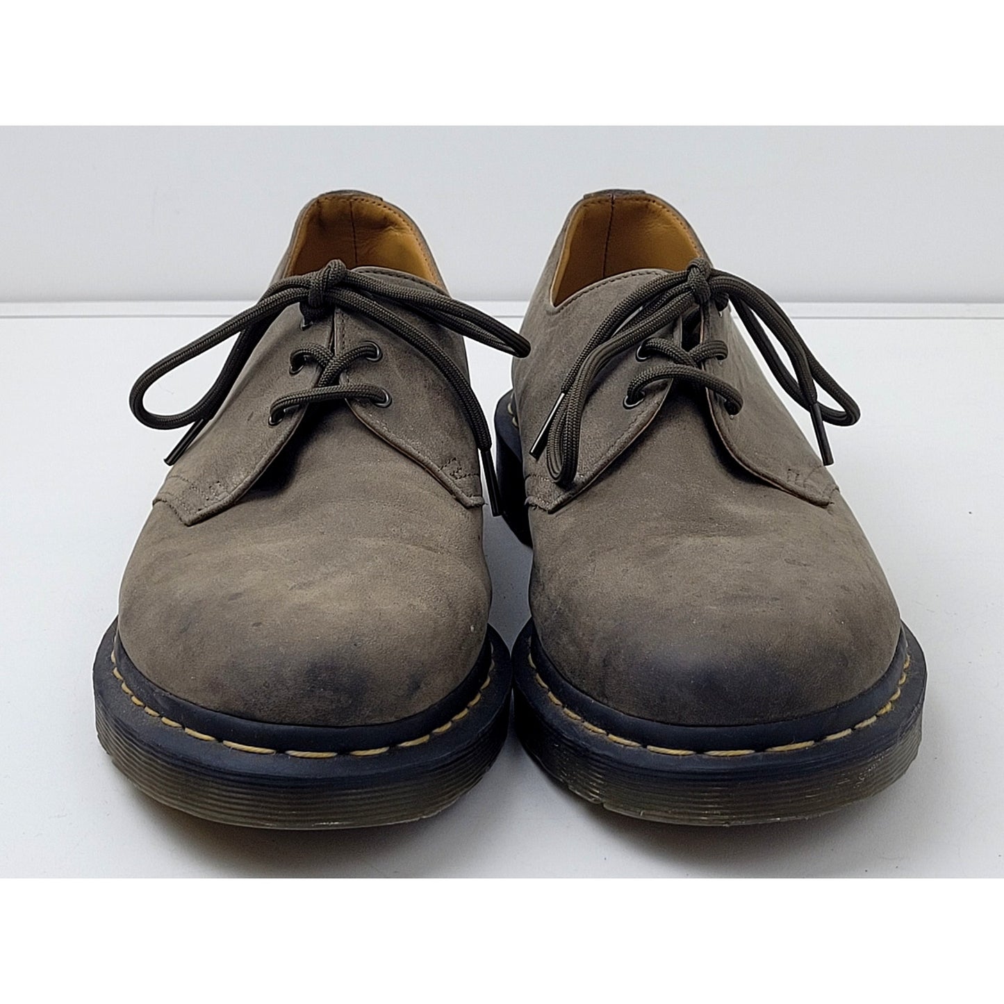 Dr. Martens The Original Brown Leather Oxford Shoes Men's US Sz 12