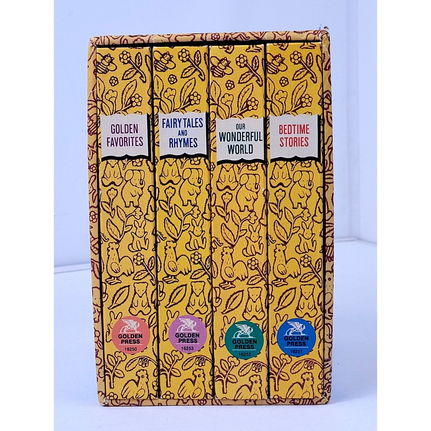 Vintage 1969 The Little Golden Book Library Hardcover Set