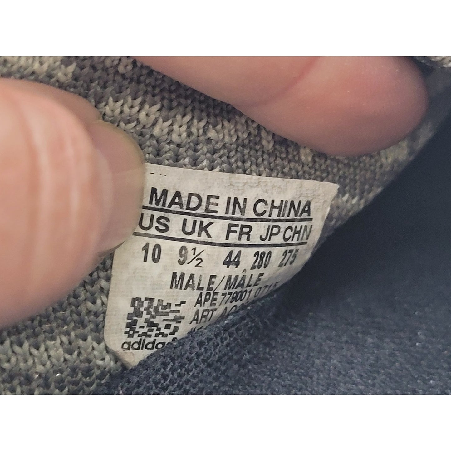Adidas Yeezy Boost 350 Moonrock Grey Colorway Primeknit Sneakers Men's Size 10