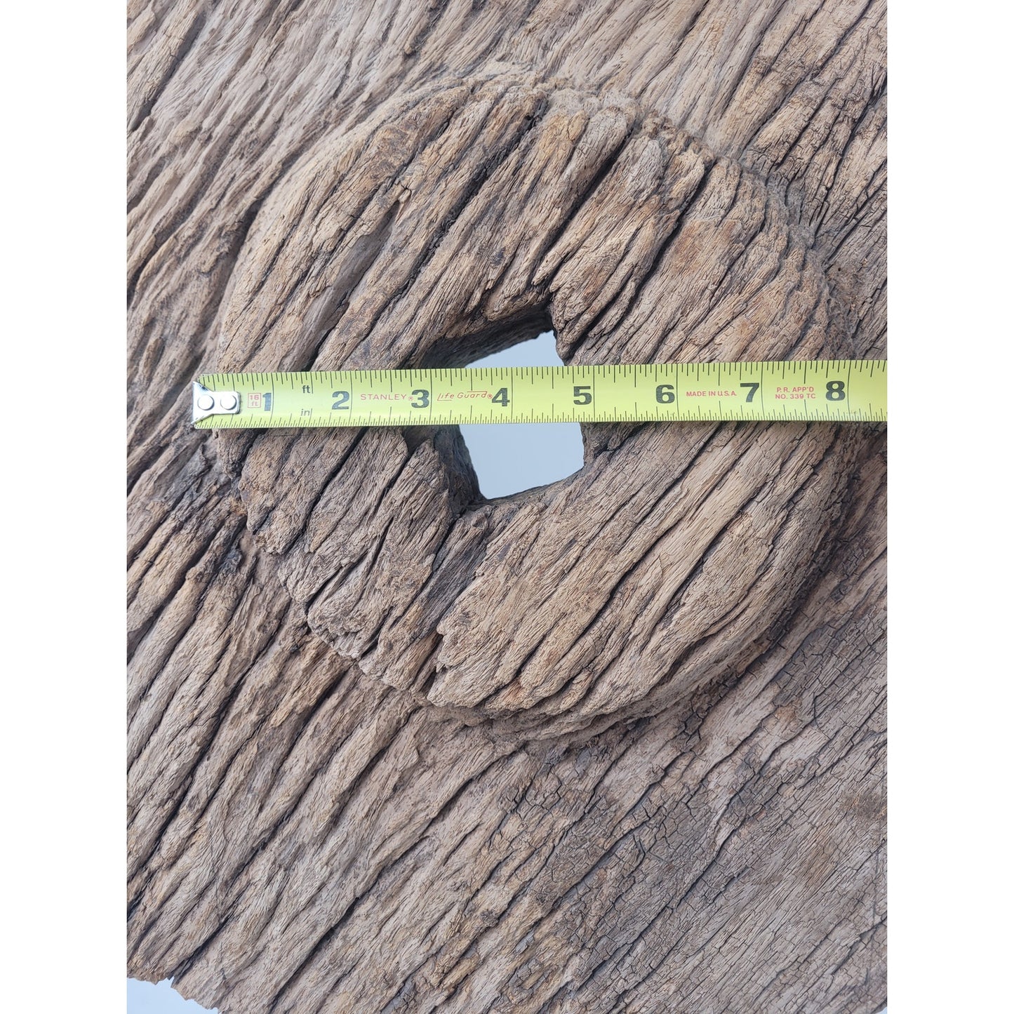 Antique Rustic Large Wooden Oxen Cart Wheel Sculpture on Stand