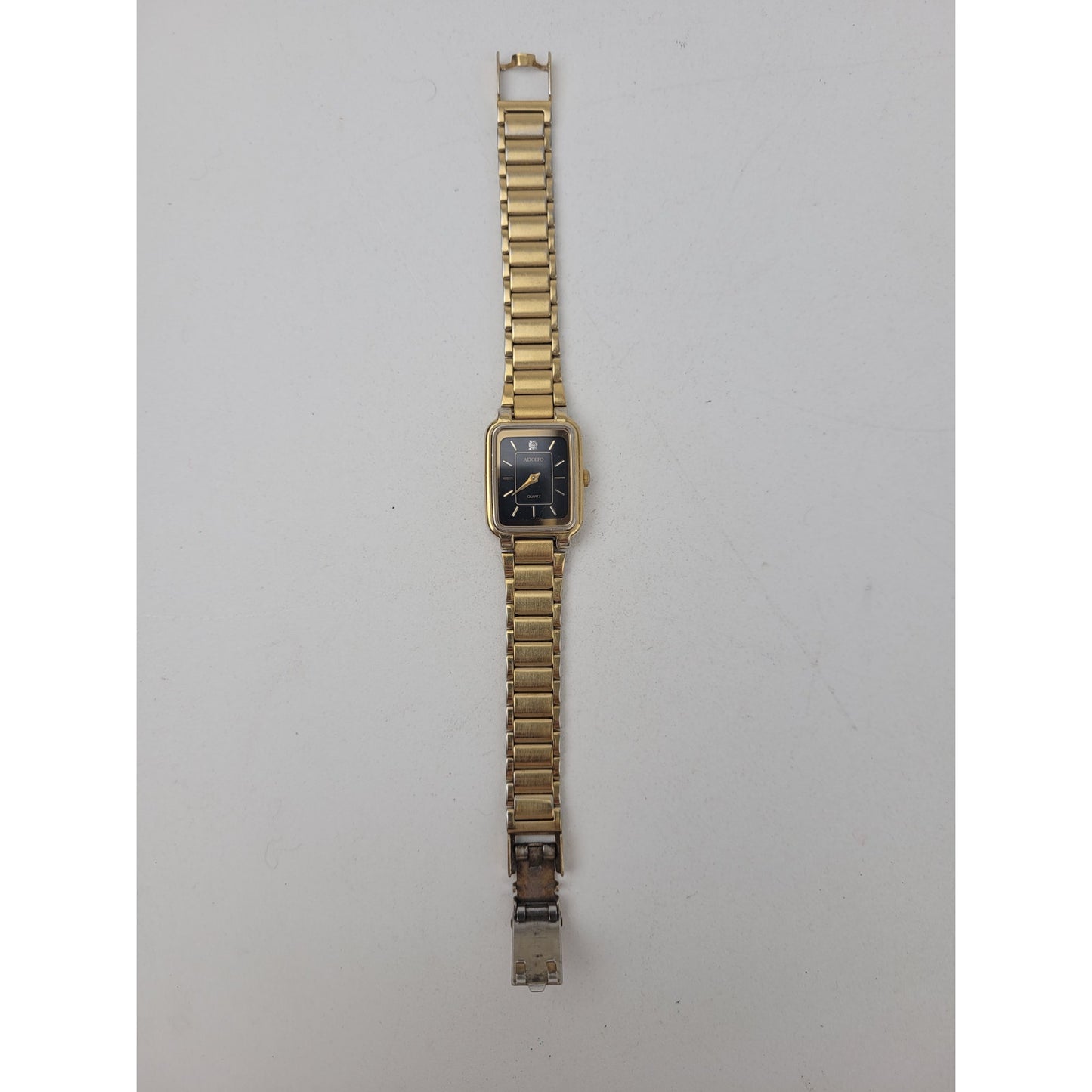 Vintage Adolfo Gold-Tone Quartz Women's Watch