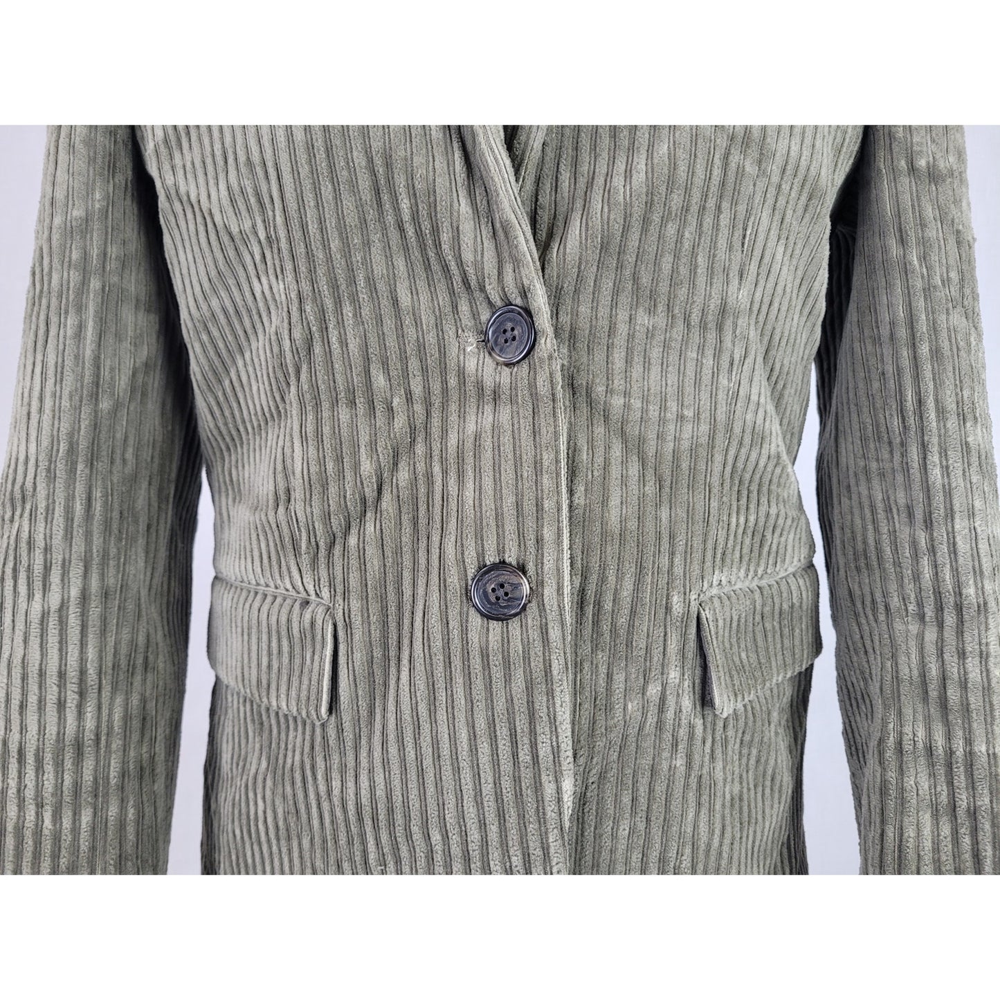 J.Crew Green Corduroy Blazer Jacket Sz 6