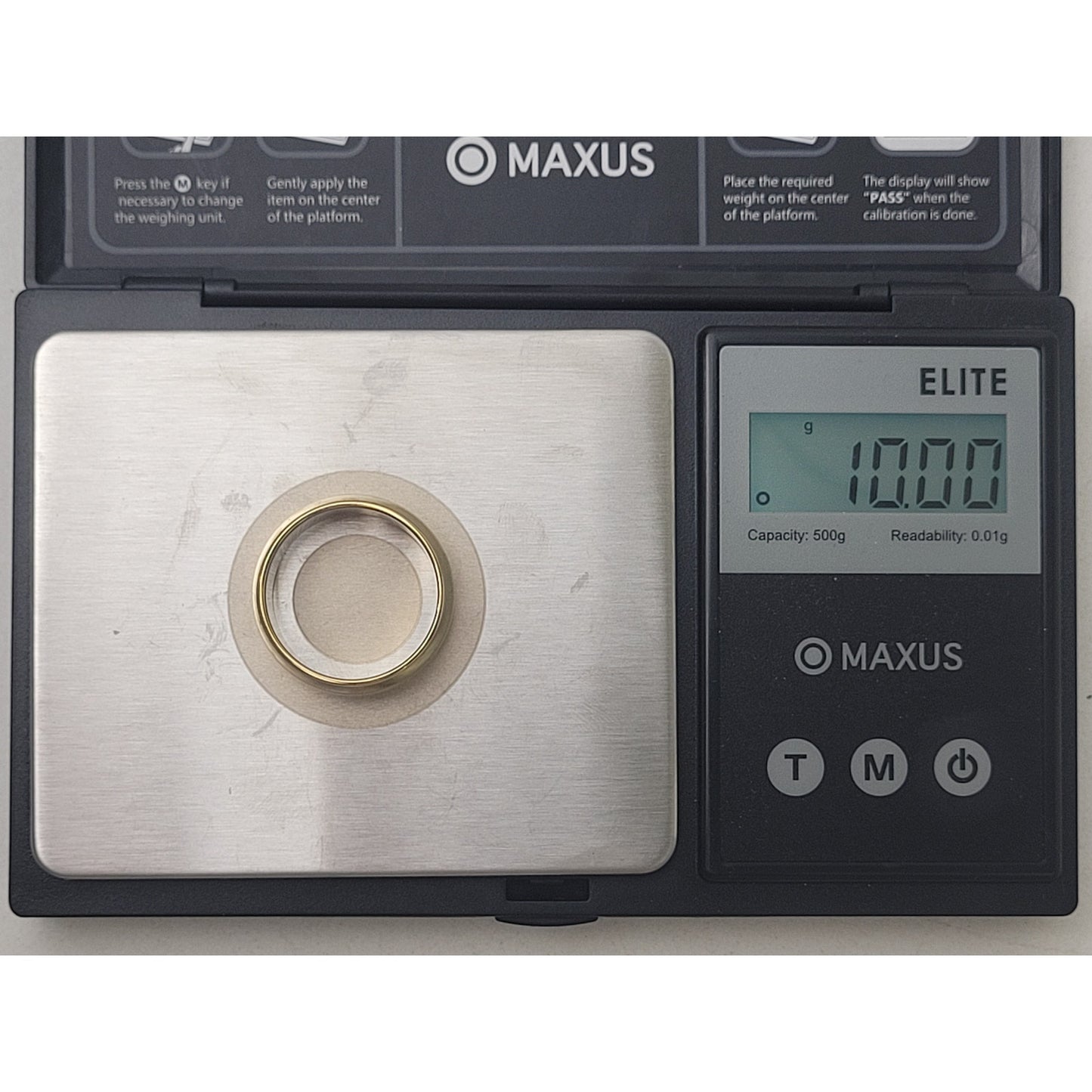 14K GF Wedding Band Ring Sz 9 | 10 grams