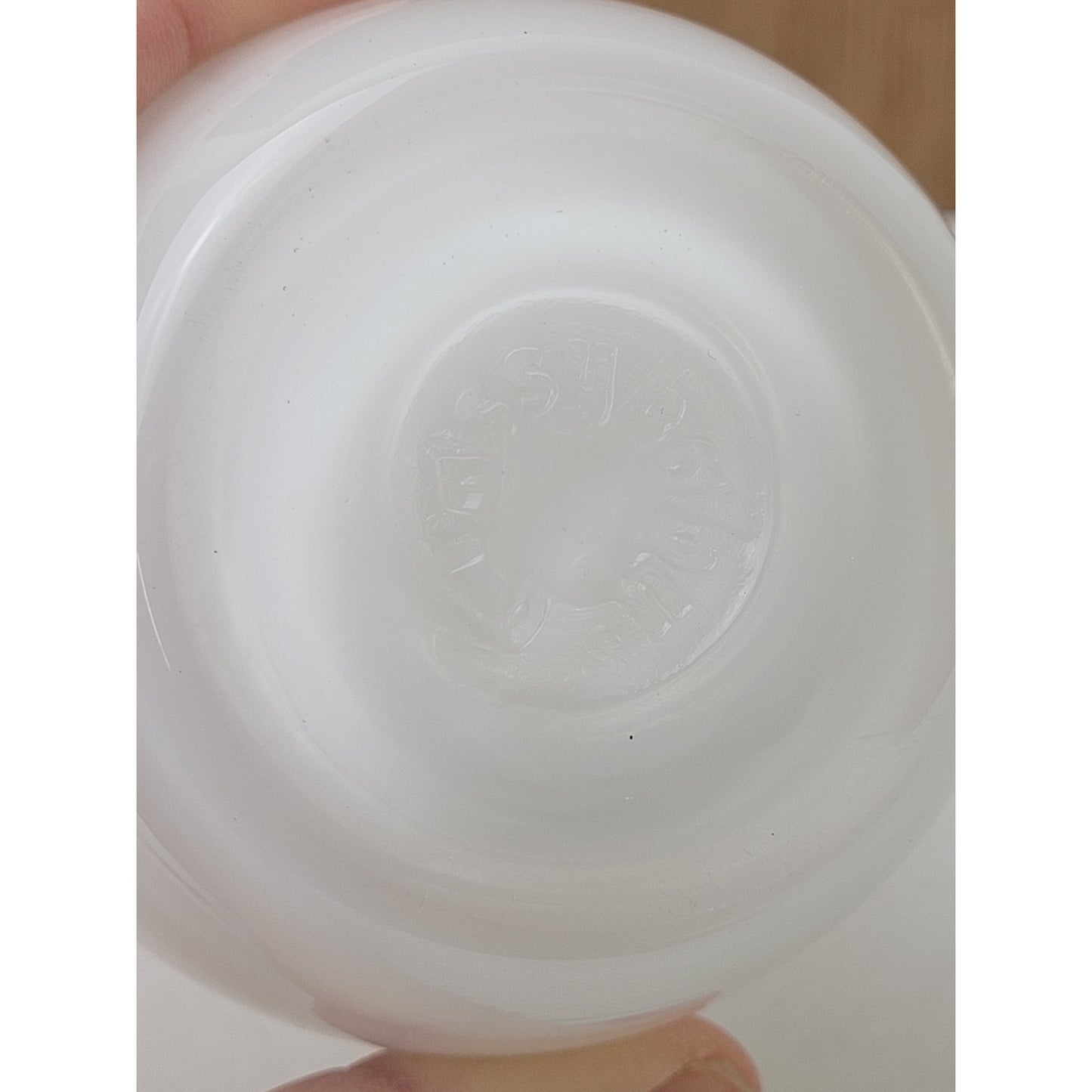 Glassybaby Handblown Glass Candle Holder Votive in White