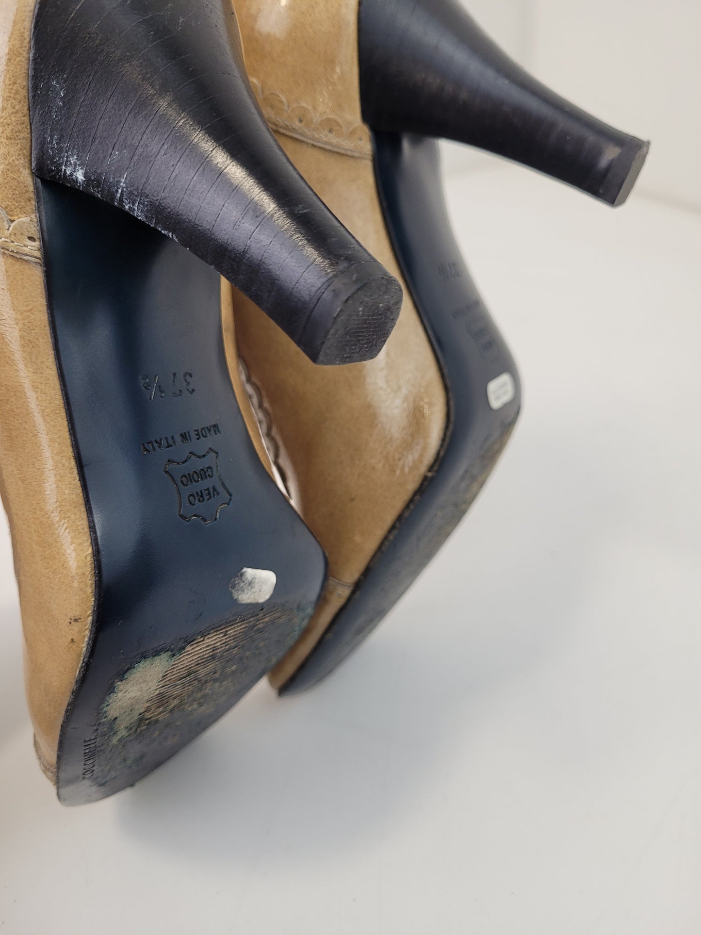 Coccinelle Lace-up Leather Boots Victorian Style Sz 6.5