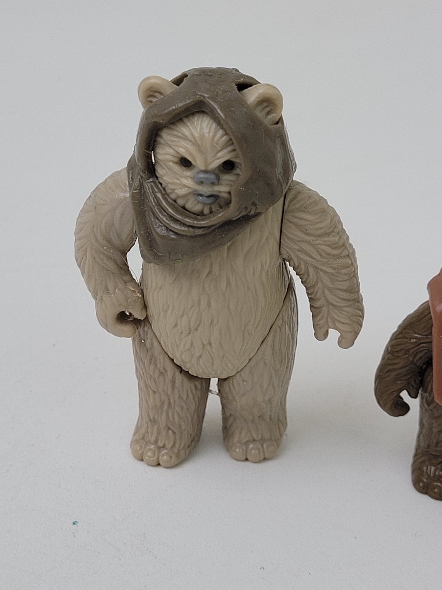 1980s Star Wars Figurines Lot Lumat Ewok, Wicket Ewok & Princess Leia