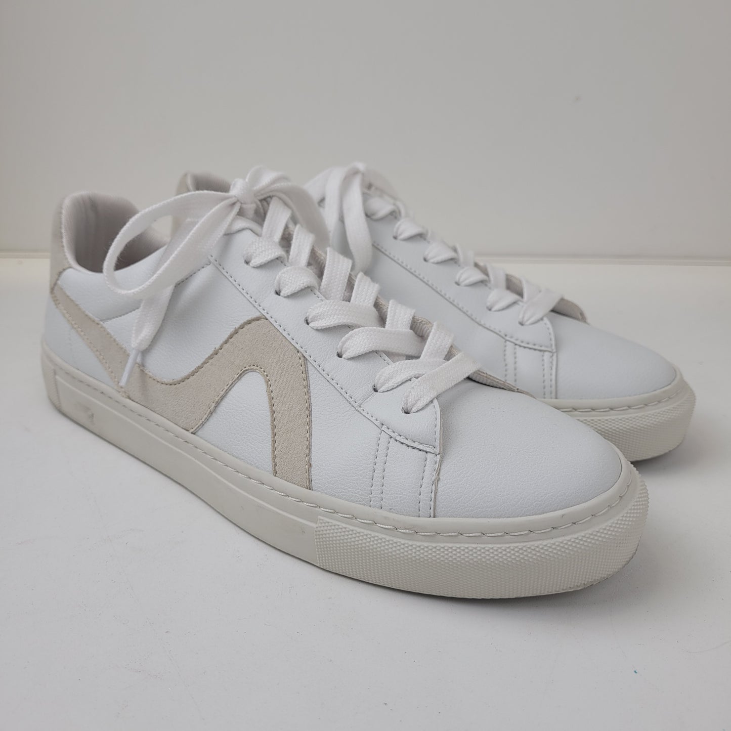 Koio Vegan Pale Blue Dot Wind Shoes Men's Sz 12 Sneaker Business Casual Work