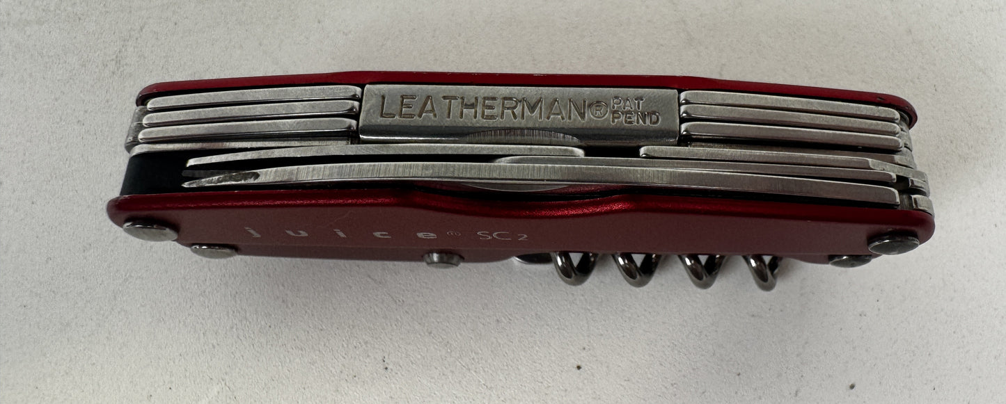 Retired Leatherman Juice C2 RED 1st Gen Multitool
