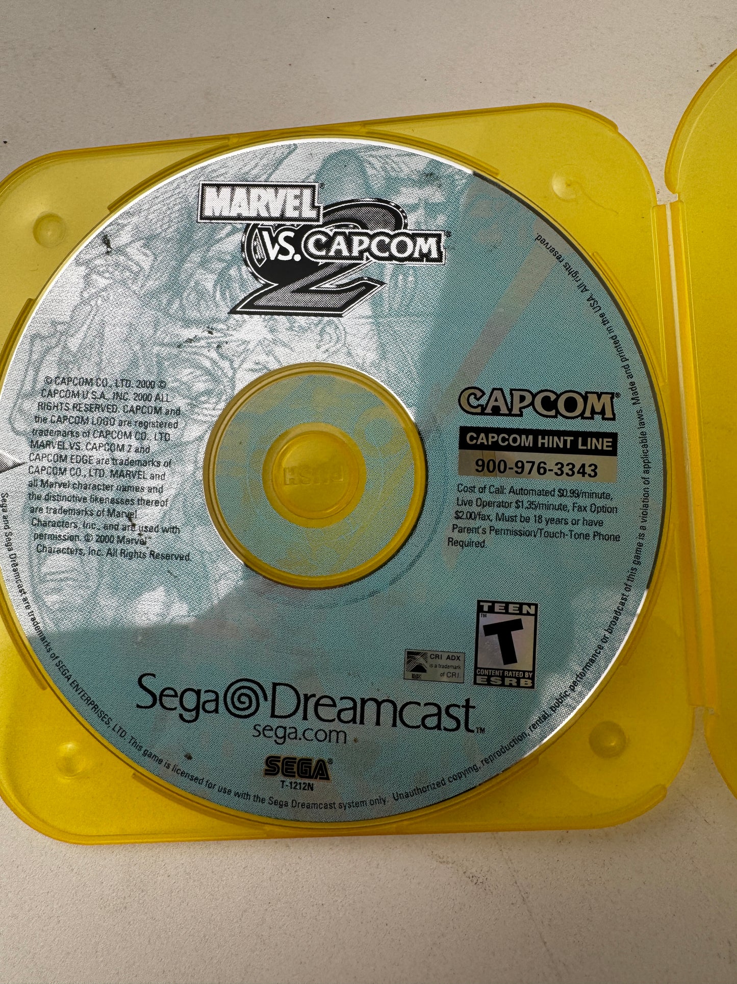 Dreamcast Console W/Controllers & Shenmue/Marvel Vs. Capcom 2/ The House of The Dead 2 (All untested no cords included)