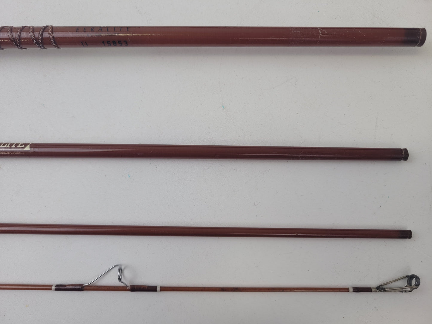 Fenwick 1960s VTG 7 Ft 4-Piece Feralite Fly Rod with Gold Case EUC