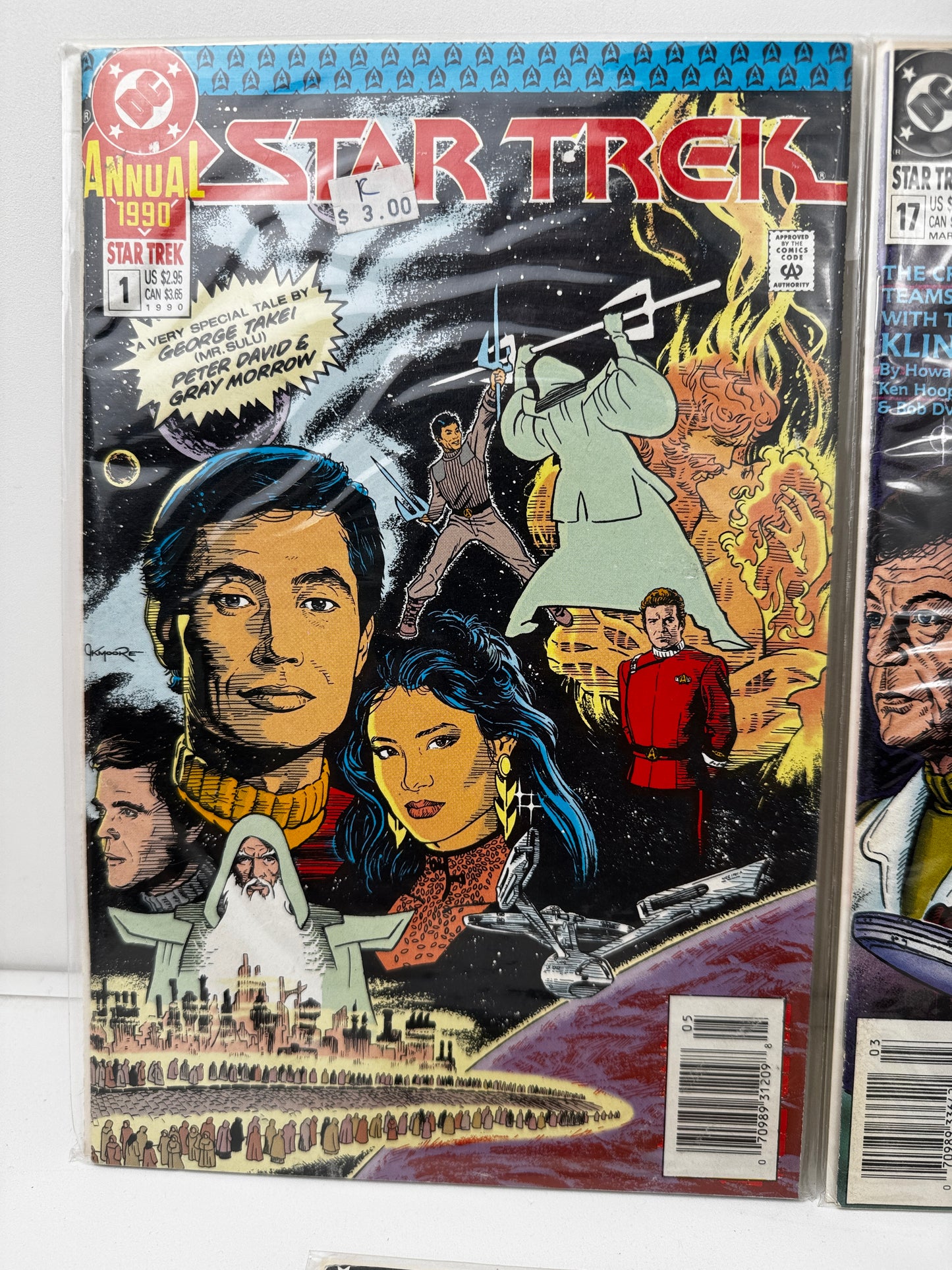 Set of 10 Vintage Star Trek Comics (Multi Series, 1st Edition Etc)