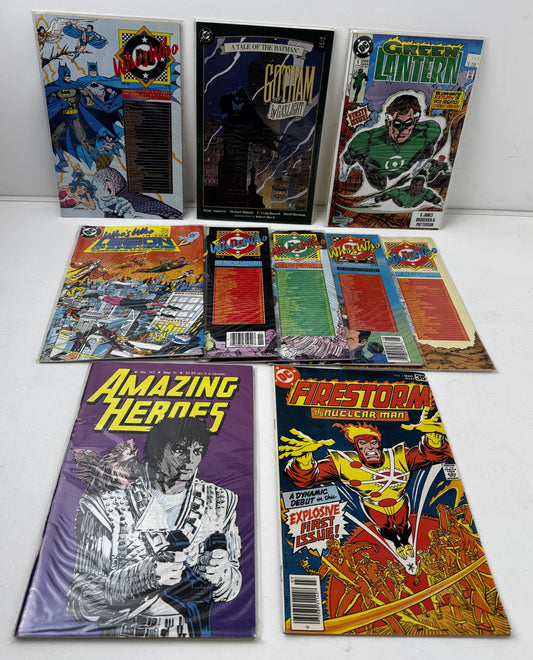 Lot of 10 Various DC Comics (Gotham by Gaslight, DC's Who's Who, Green Lantern Etc.)