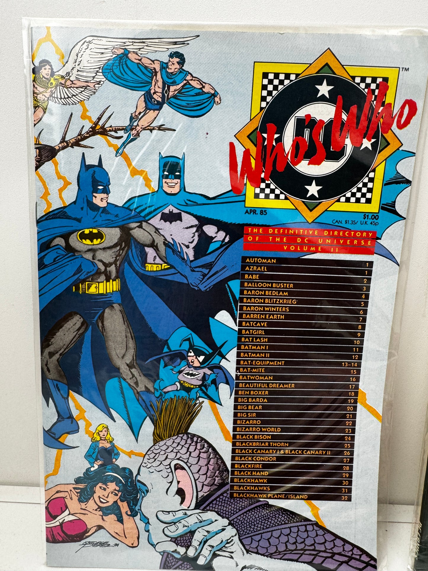 Lot of 10 Various DC Comics (Gotham by Gaslight, DC's Who's Who, Green Lantern Etc.)