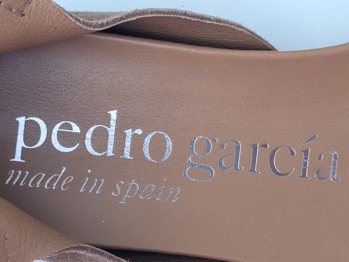 Pedro Garcia Jaida Rope Suede Sandal Sz 39.5 Retail $580