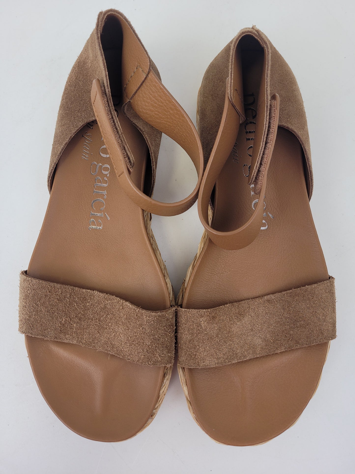 Pedro Garcia Jaida Rope Suede Sandal Sz 39.5 Retail $580