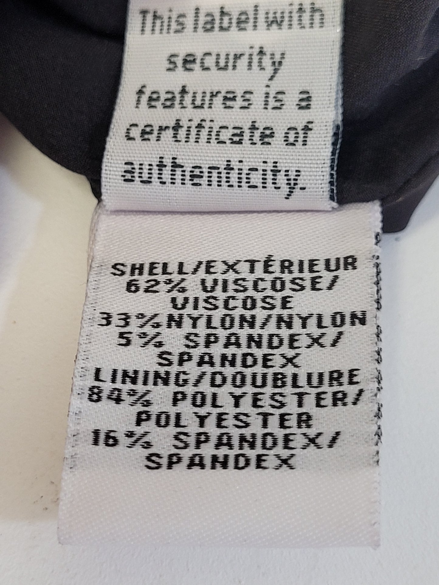 Diane Von Furstenberg Little Black Sheath Dress Knit Bodycon Sz 6 EUC