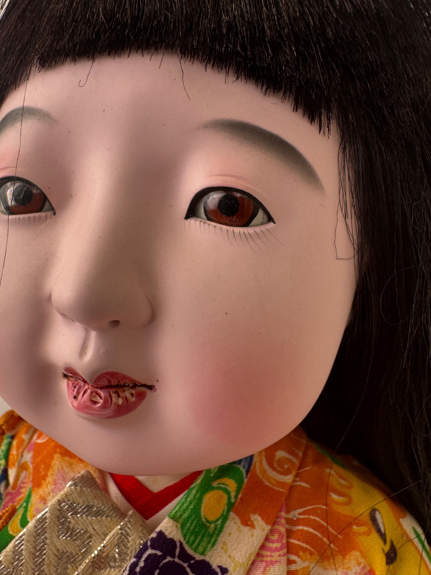 Antique Bisque Large Japanese Ichimatsu Doll