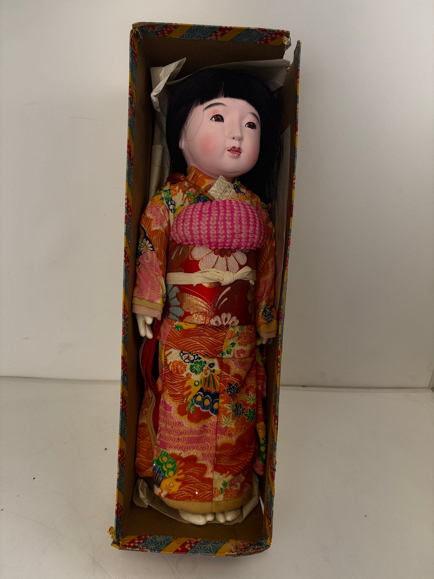 Antique Bisque Large Japanese Ichimatsu Doll