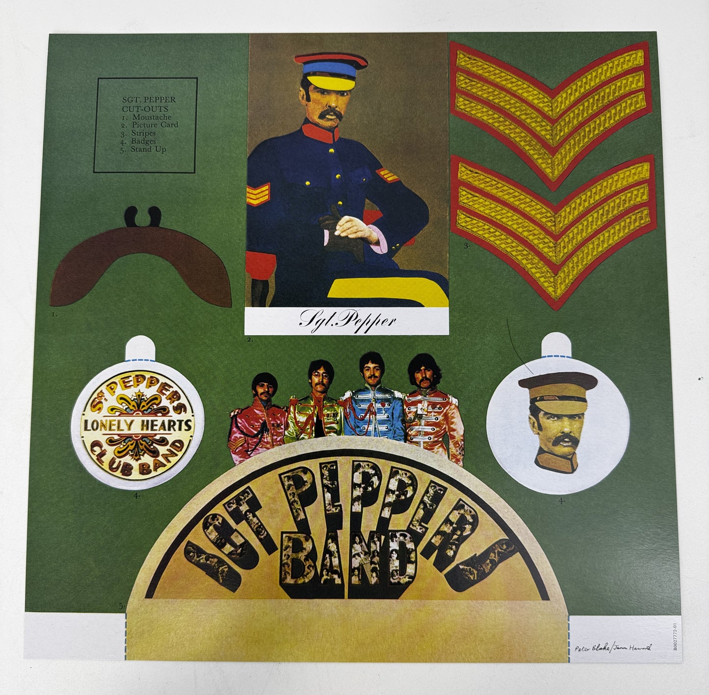 The Beatles – Sgt. Pepper's Lonely Hearts Club Band (2017 50th Anniversary 2xLP Vinyl, Half-Speed Mastered, NM)