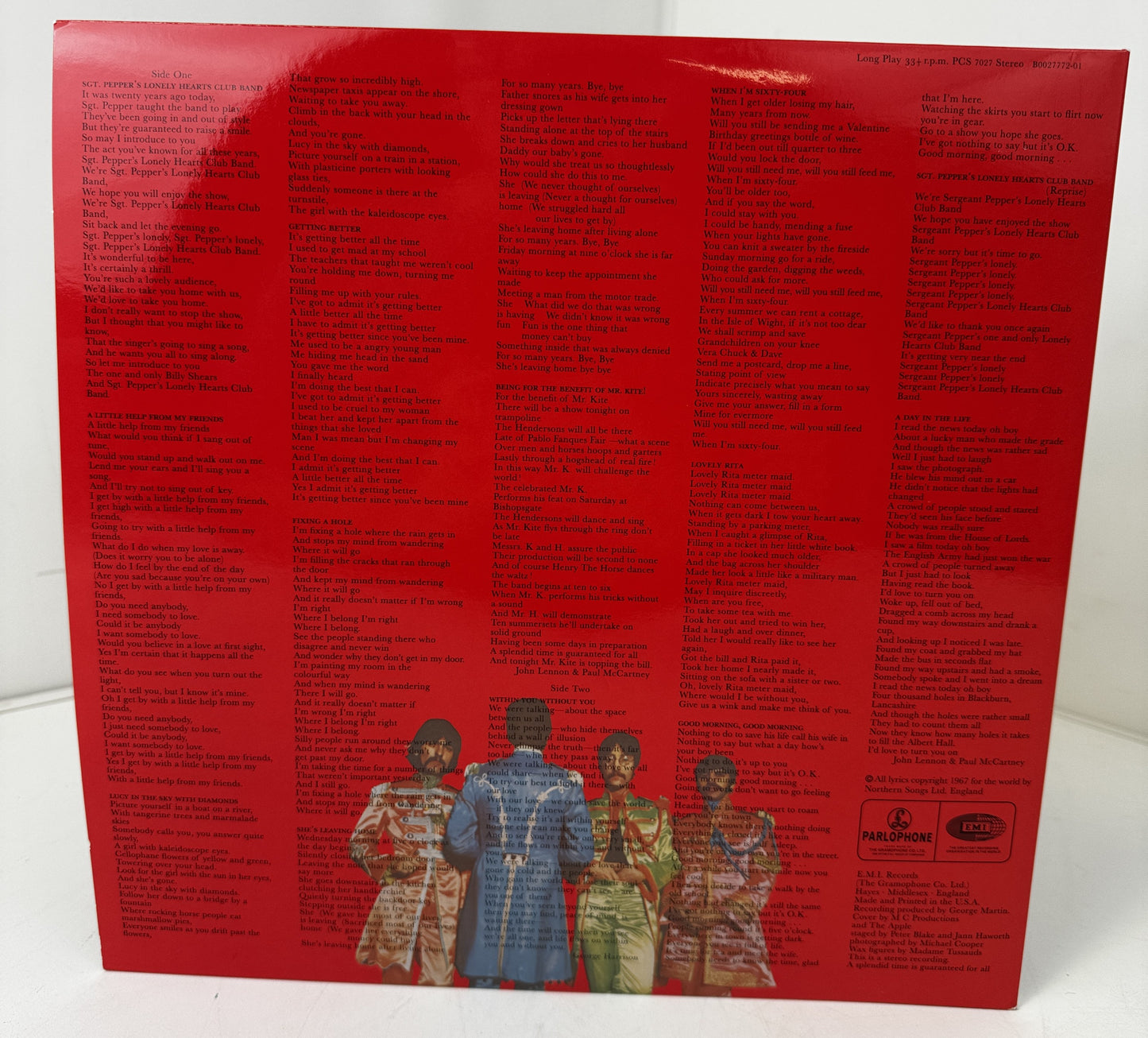 The Beatles – Sgt. Pepper's Lonely Hearts Club Band (2017 50th Anniversary 2xLP Vinyl, Half-Speed Mastered, NM)