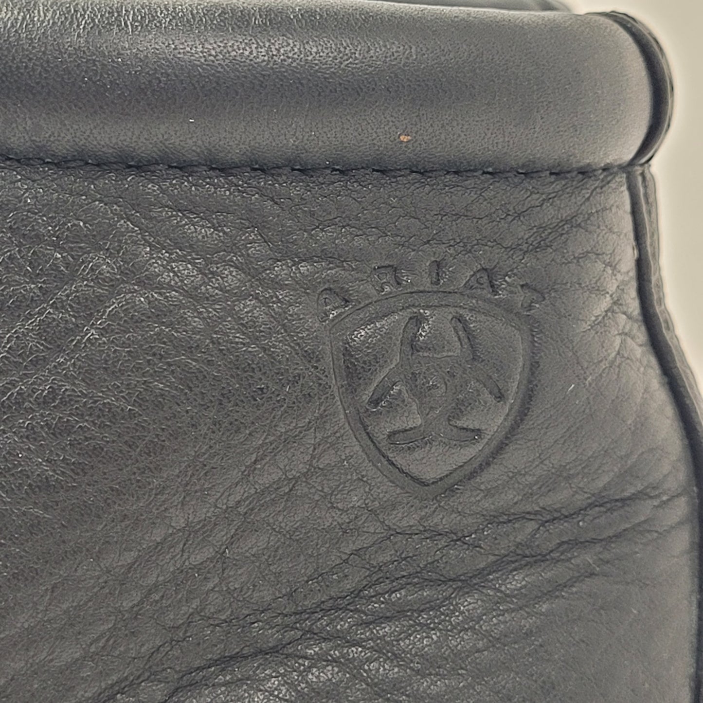 Ariat Josie Black Leather Equestrian Paddock Kiltie Western Ankle Boot Women's Sz 8