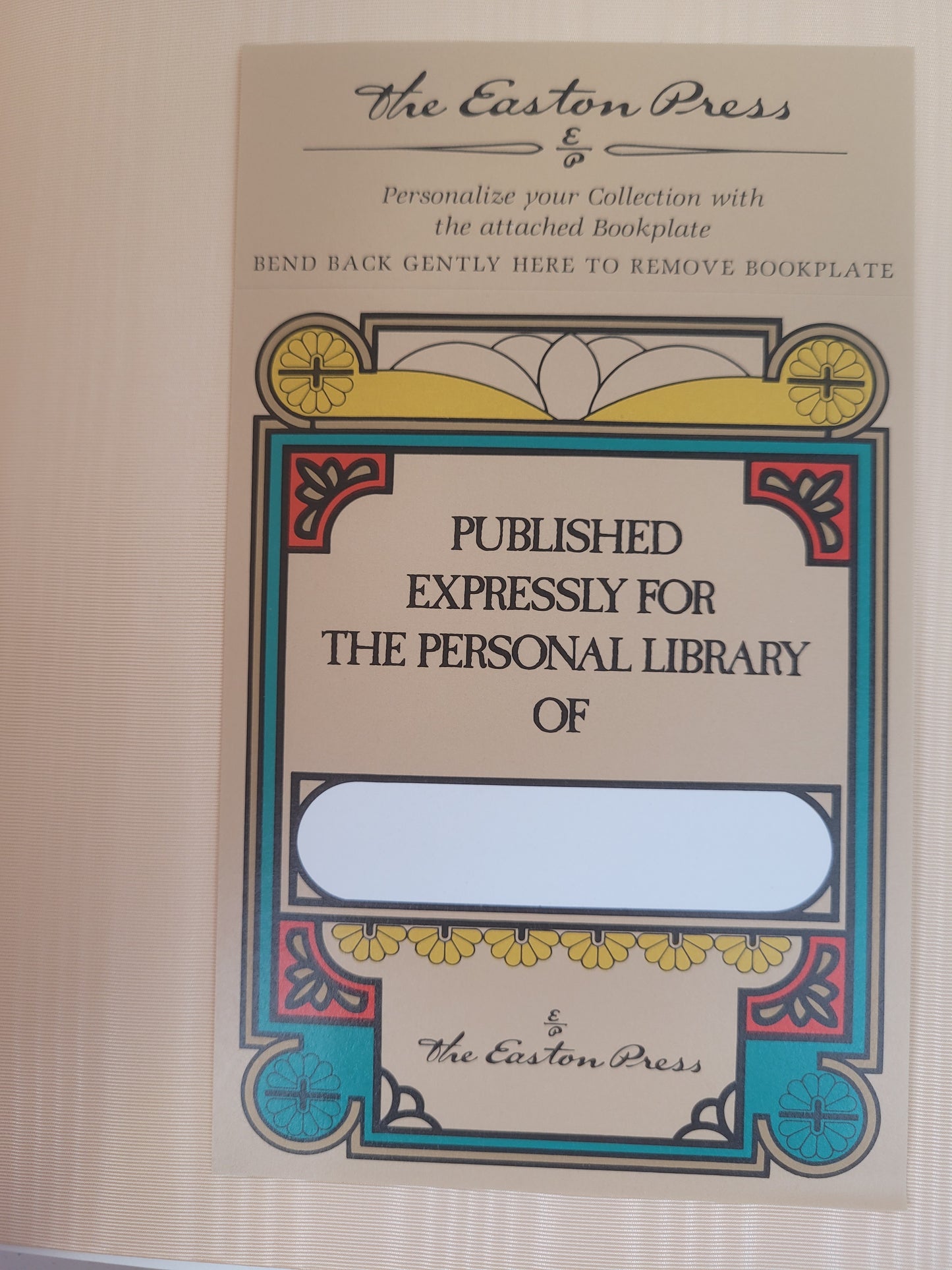 Tender is the Night and Book Plate Fitzgerald Easton Press Leather Edition 1991