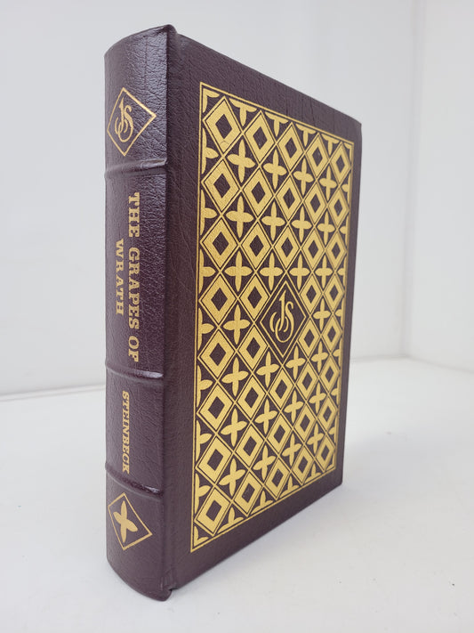 The Grapes of Wrath by John Steinbeck Easton Press Collector's Edition Leather 1968
