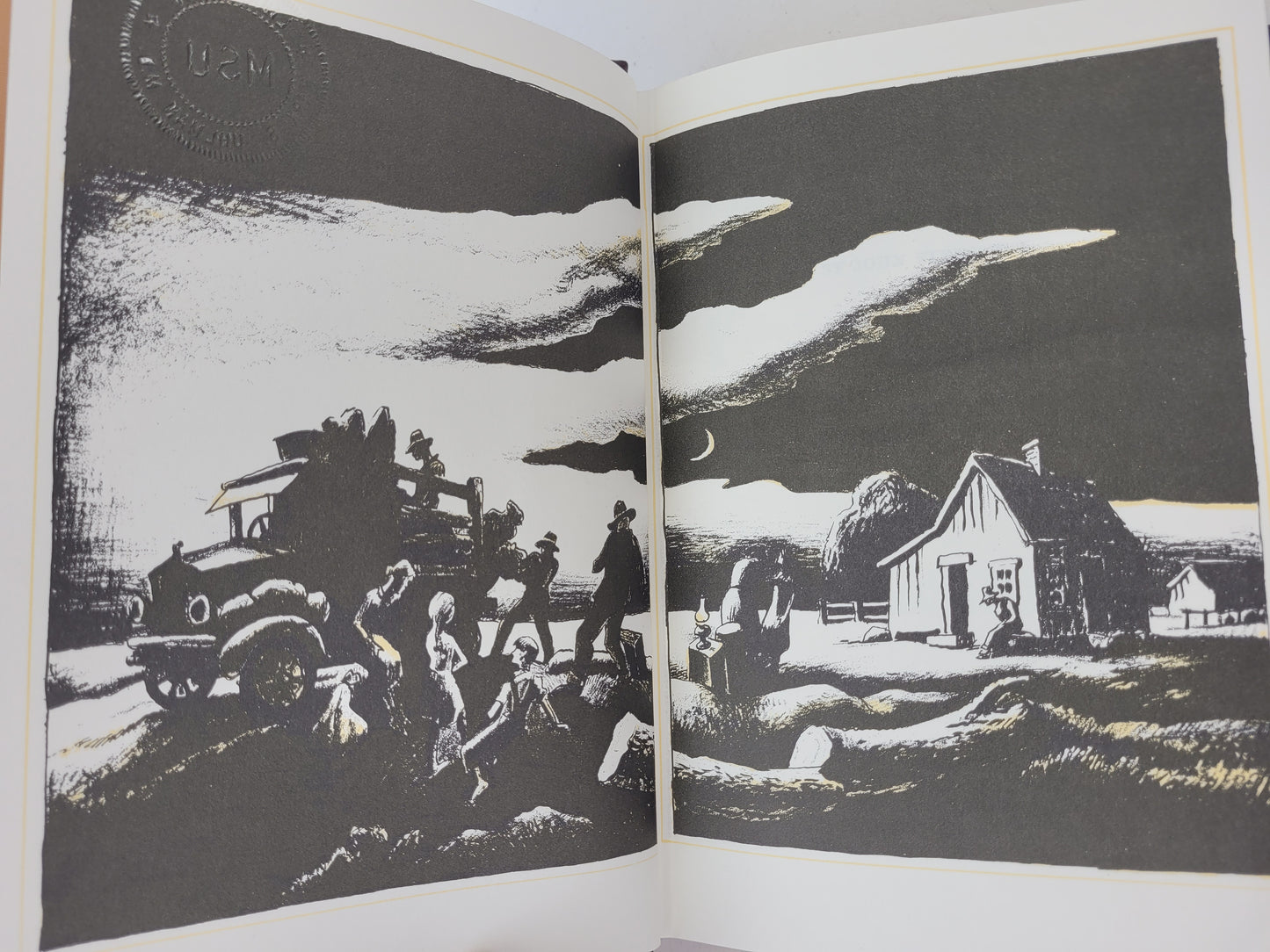 The Grapes of Wrath by John Steinbeck Easton Press Collector's Edition Leather 1968