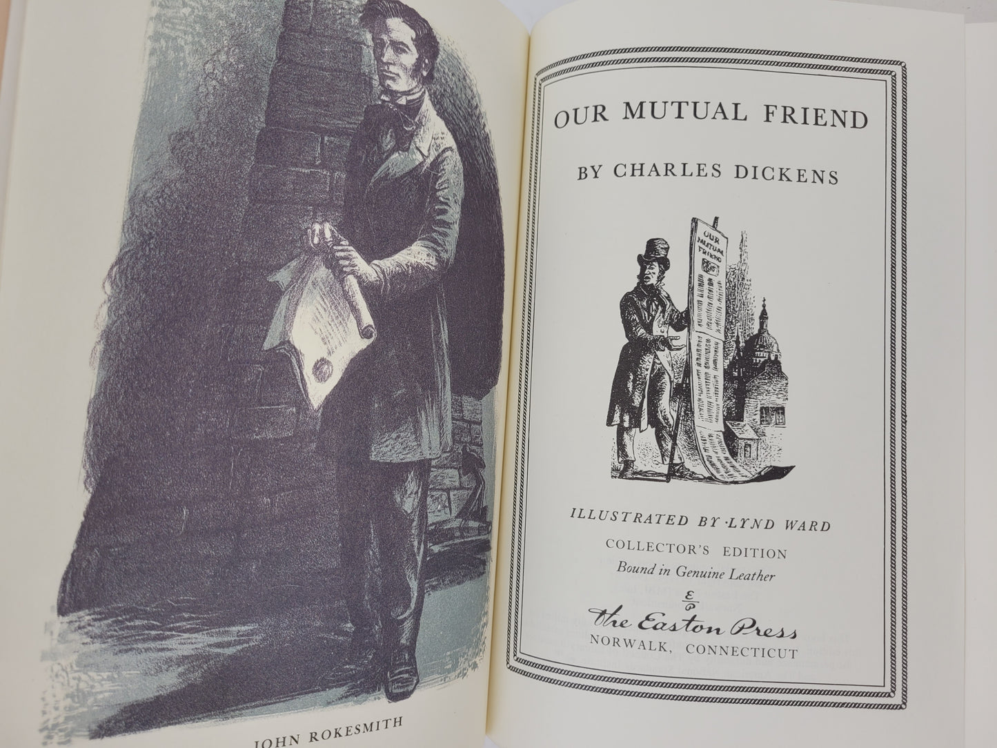 Our Mutual Friend by Charles Dickens Easton Press Collector's Edition 1985