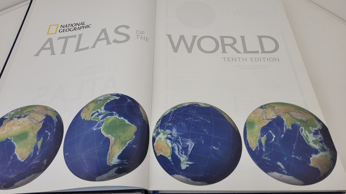 National Geographic Atlas of the World 10th Edition Hardcover