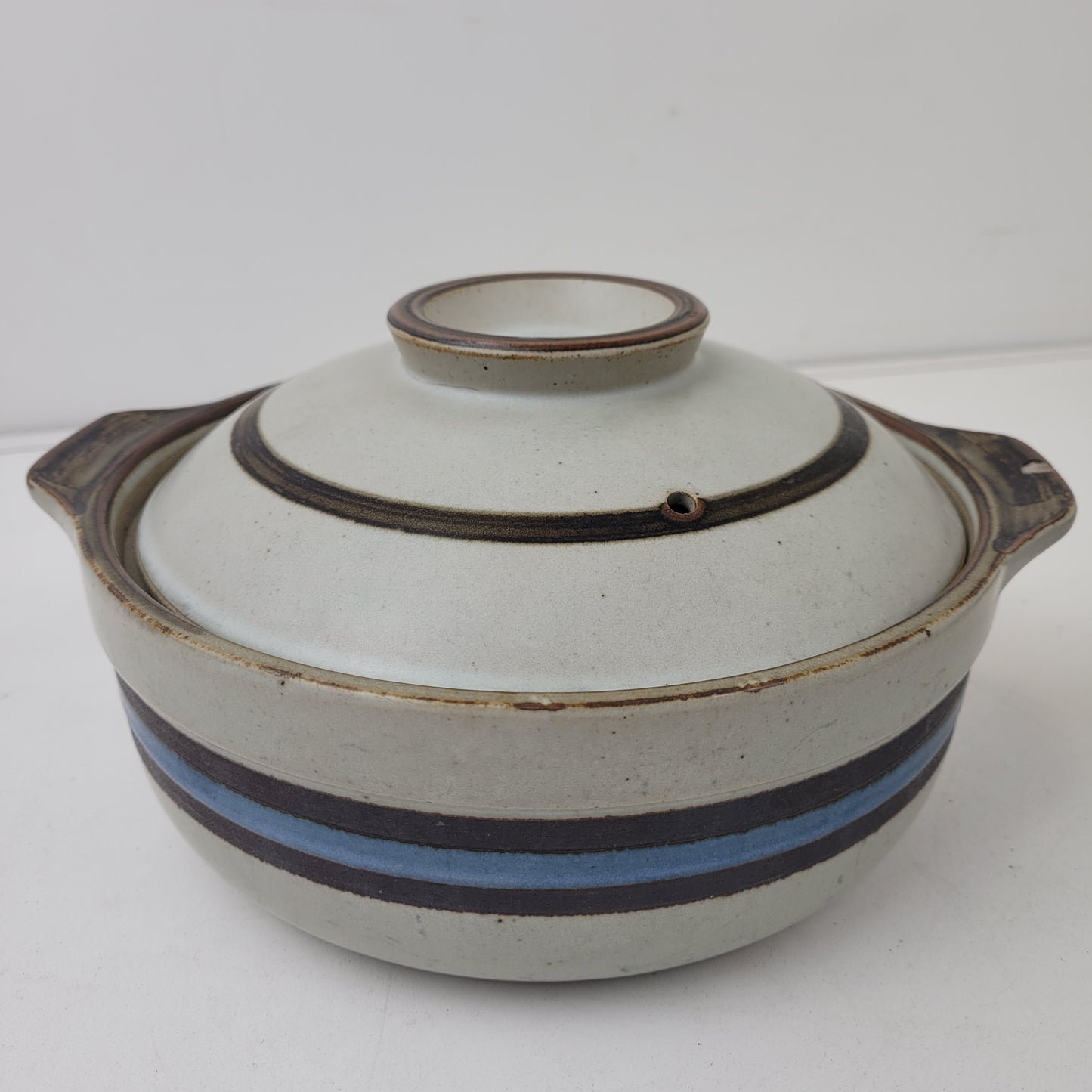 Vintage Otagiri Horizon Round Covered Casserole Dish & Serving Bowl