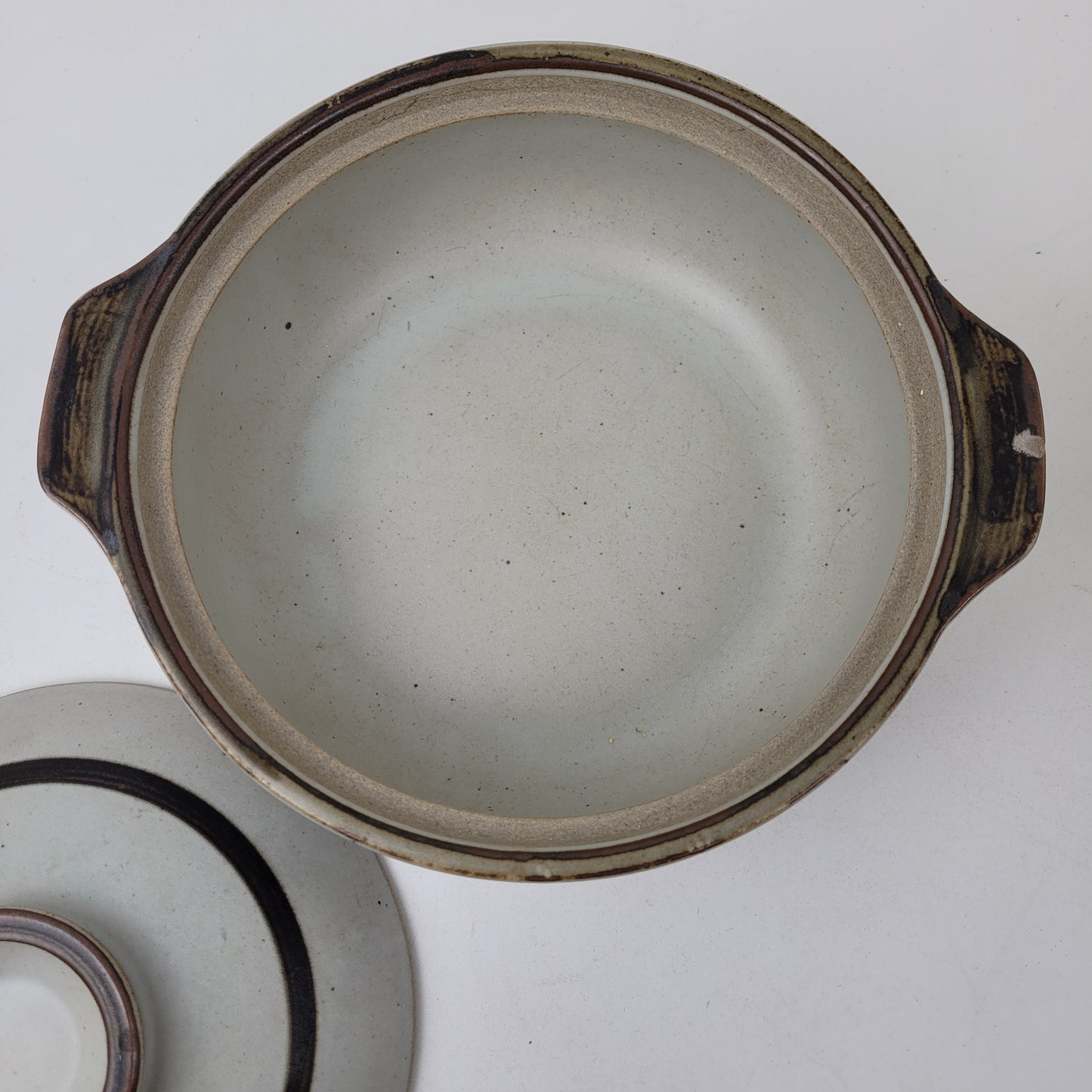 Vintage Otagiri Horizon Round Covered Casserole Dish & Serving Bowl