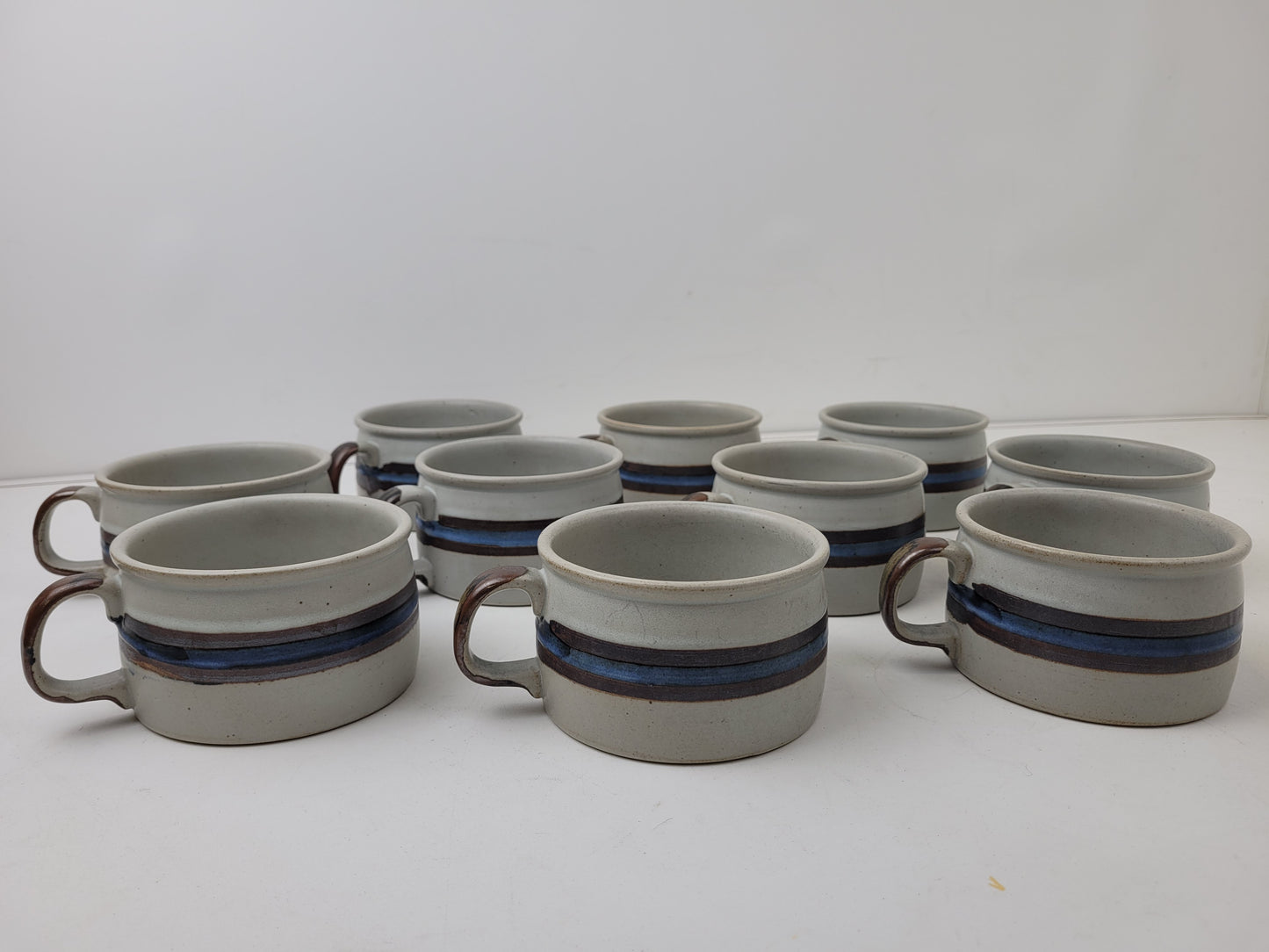 Vintage Otagiri Horizon Hand Crafted Japan 4.25" Soup Mugs (Sold Separately)