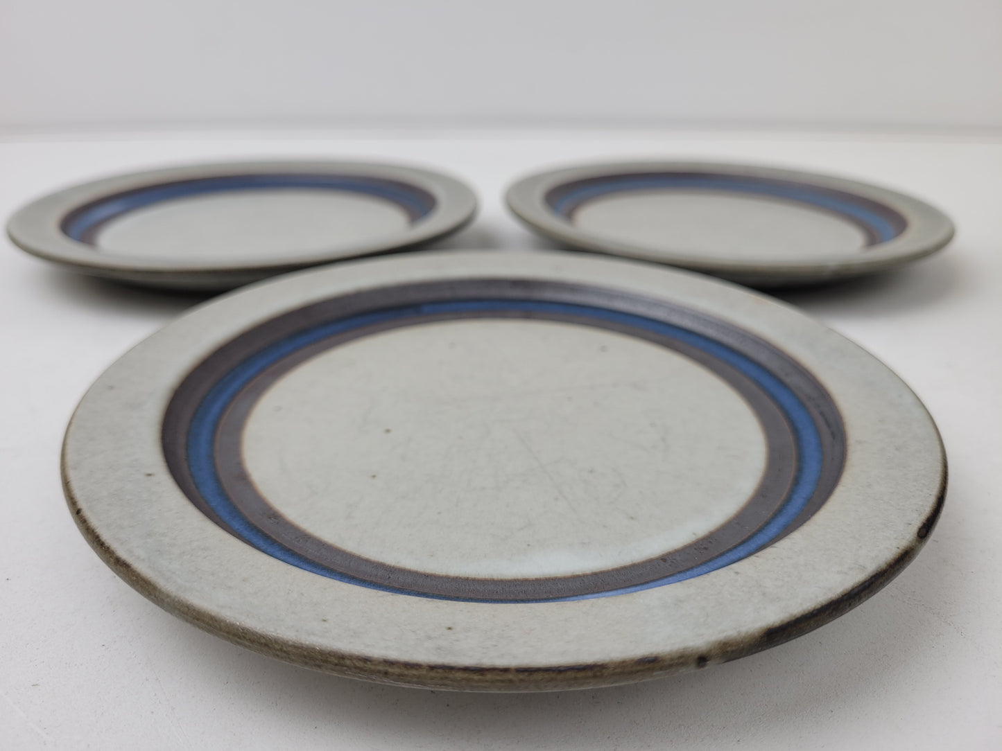 Vintage Otagiri Horizon Dessert Plates Speckled Stoneware (Sold Separately)