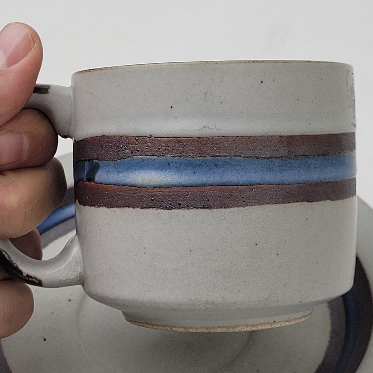 VTG Otagiri Horizon 6oz Coffee Cups & Saucers