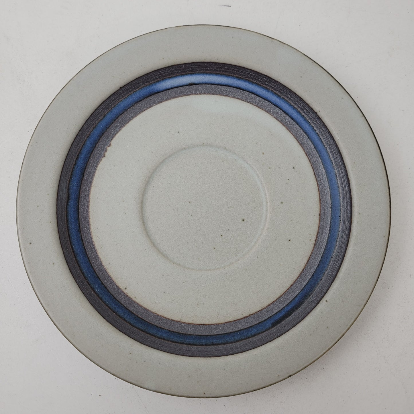 Vintage Otagiri Horizon Blue/Brown Saucers