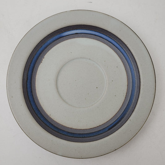 Vintage Otagiri Horizon Blue/Brown Saucers