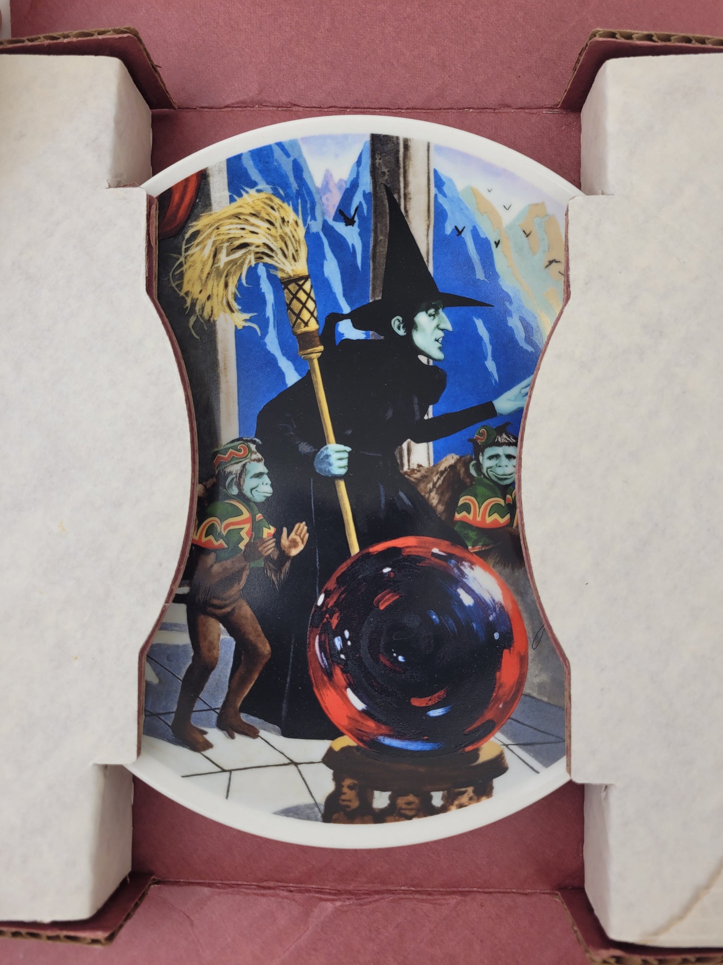 Wizard of Oz Complete Set of 8 Aukland Plates 1979 Knowles Fine China NIB