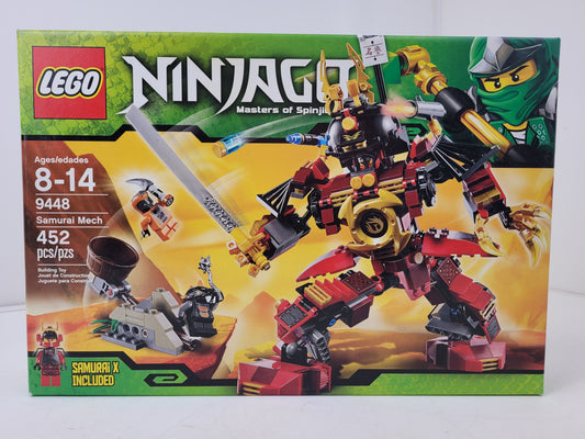 LEGO Ninjago Masters of Spinjitzu Samurai Mech (9448) NIB