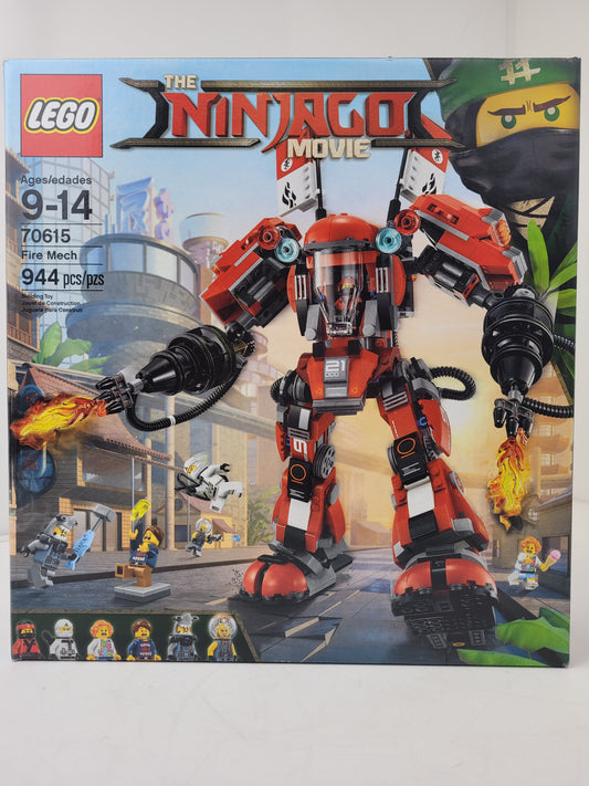 LEGO The Ninjago Movie Fire Mech (70615) NIB