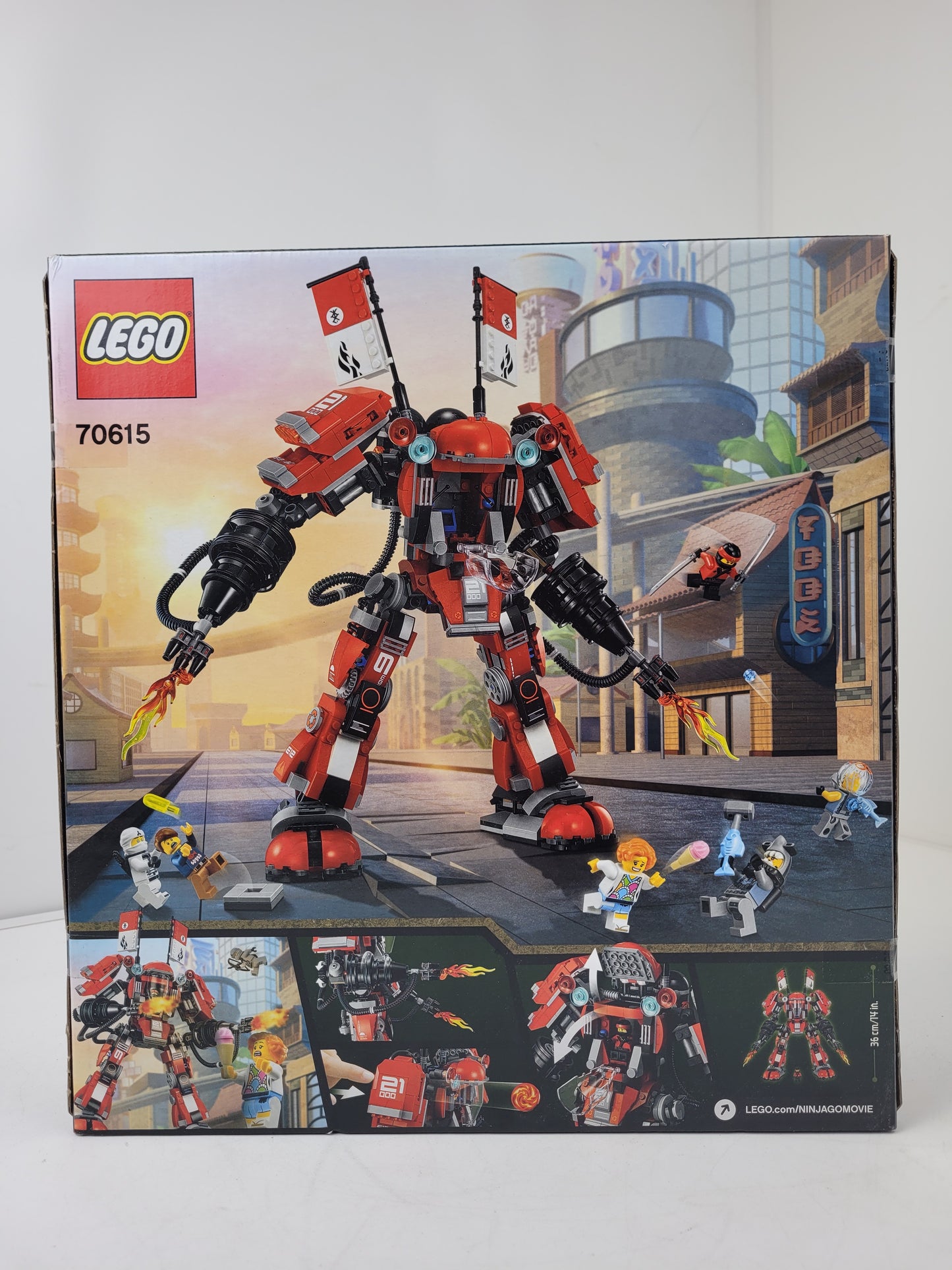 LEGO The Ninjago Movie Fire Mech (70615) NIB