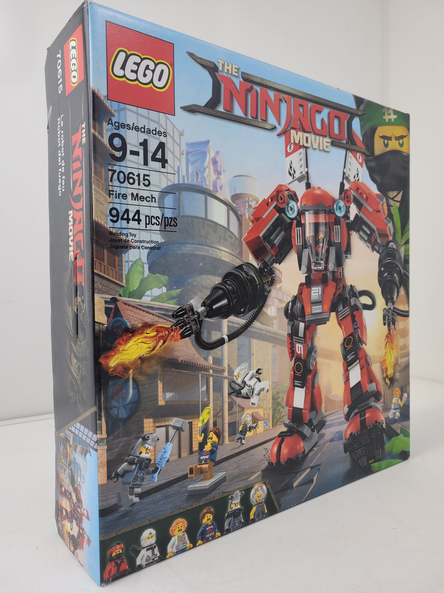 LEGO The Ninjago Movie Fire Mech (70615) NIB