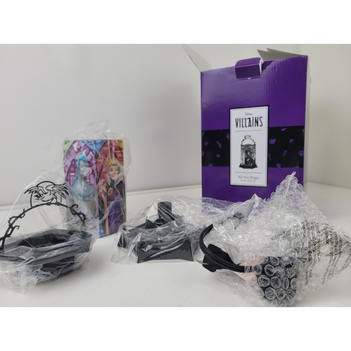 Scentsy Disney VILLAINS Wax Warmer “All The Rage” NIB