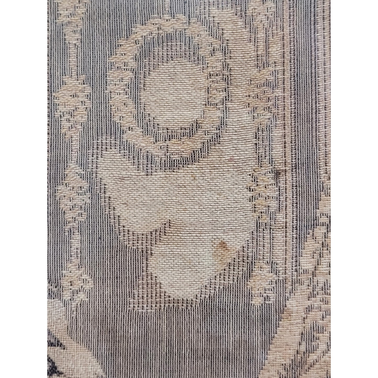 Vintage/Antique 18th Century French Scene Verdure Framed Wall Tapestry 16"x18.5"