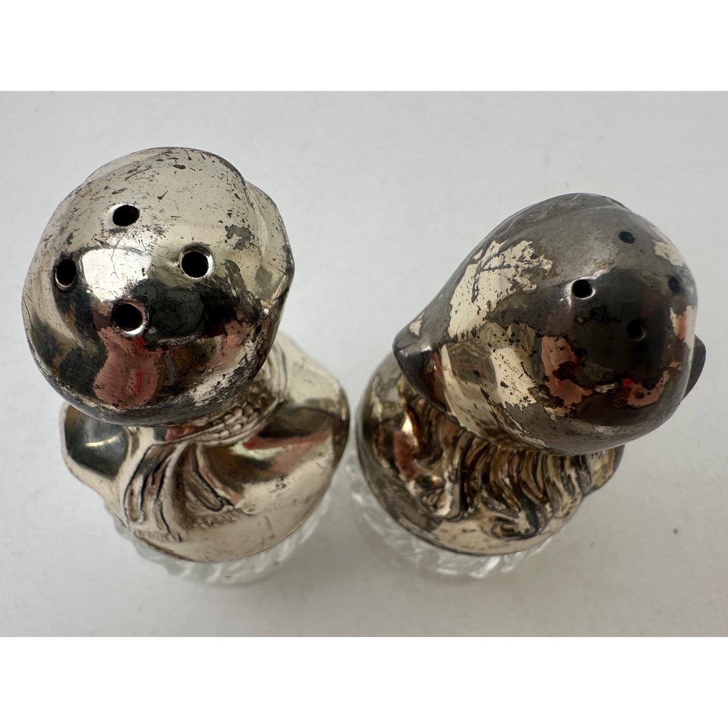 Vintage Guardian Service Dutch Girl & Boy Salt & Pepper Shakers Set