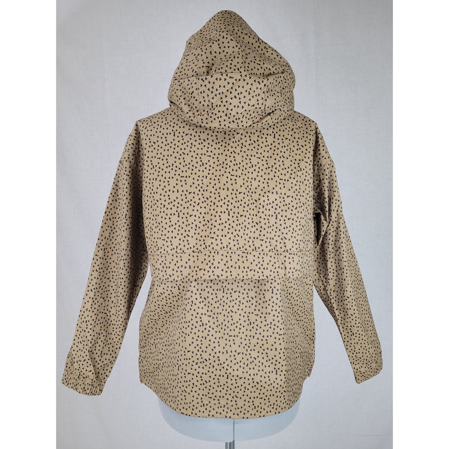 MERRELL Abstract Print Windbreaker Waterproof Full Zip Jacket Women's Sz XS