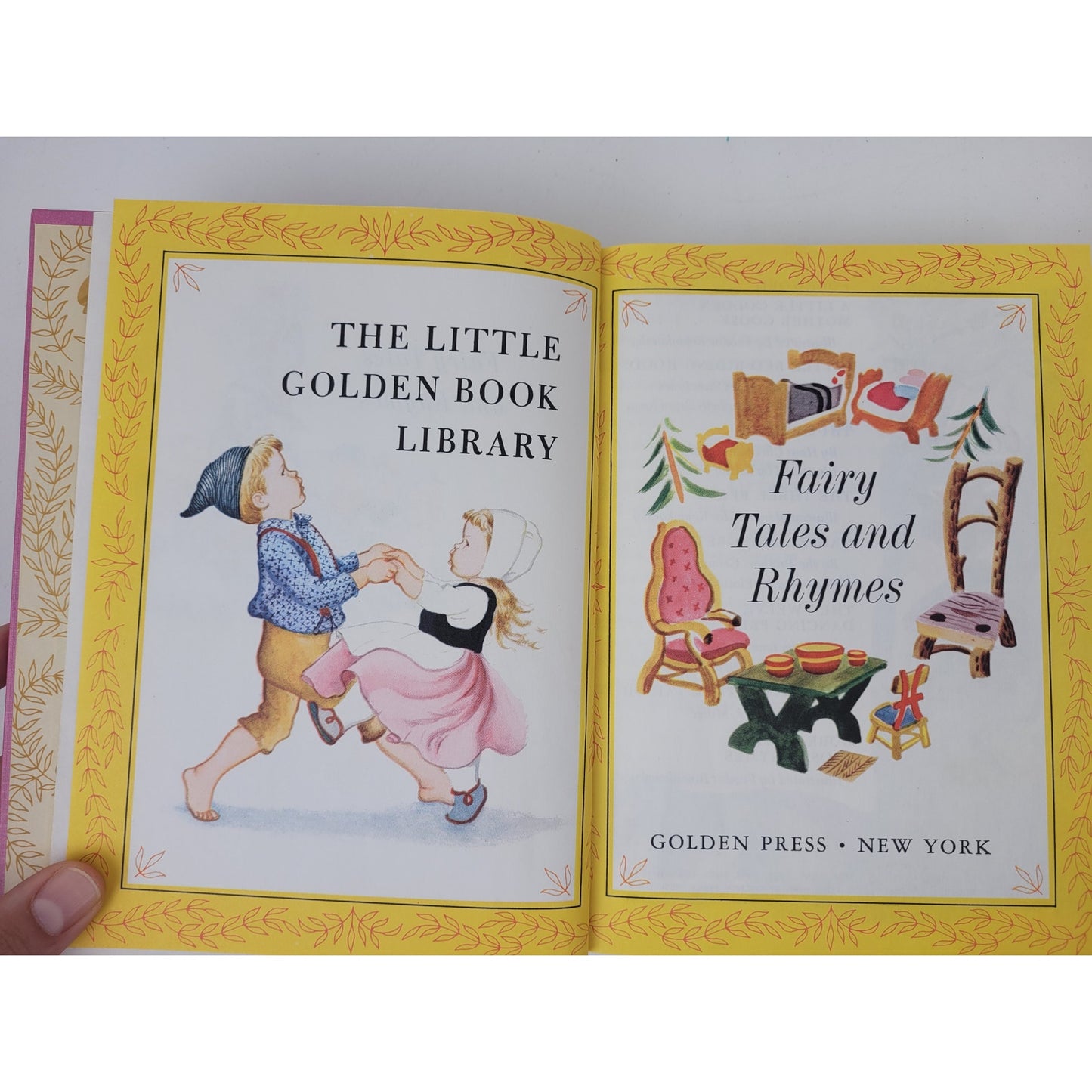 Vintage 1969 The Little Golden Book Library Hardcover Set