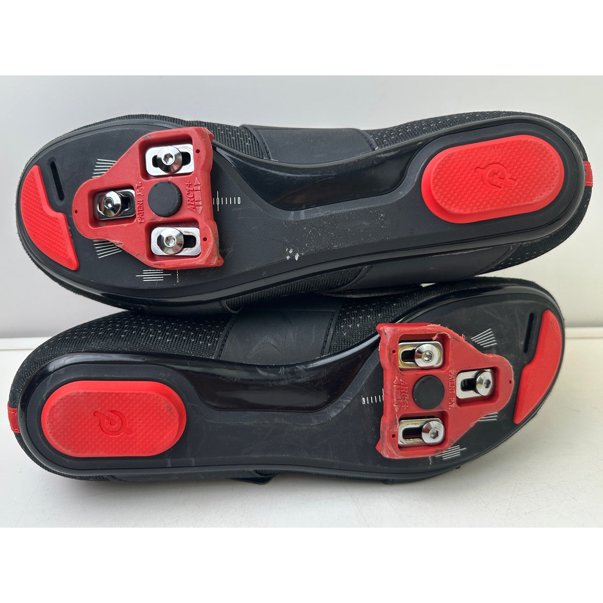 Peloton Altos Black/Red Indoor Cycling Shoes Men's Sz 12.5