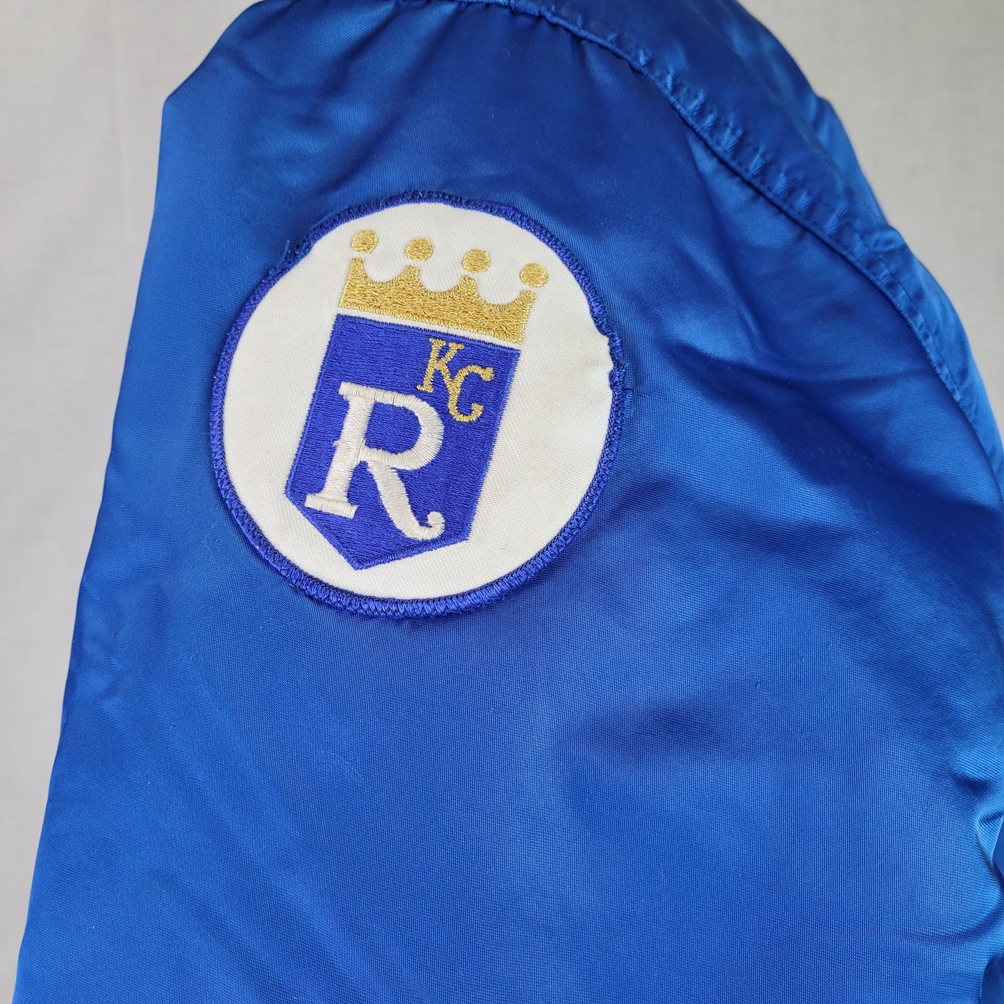 Vintage 80s/90s Starter Kansas City Royals Satin Jacket Sz XL