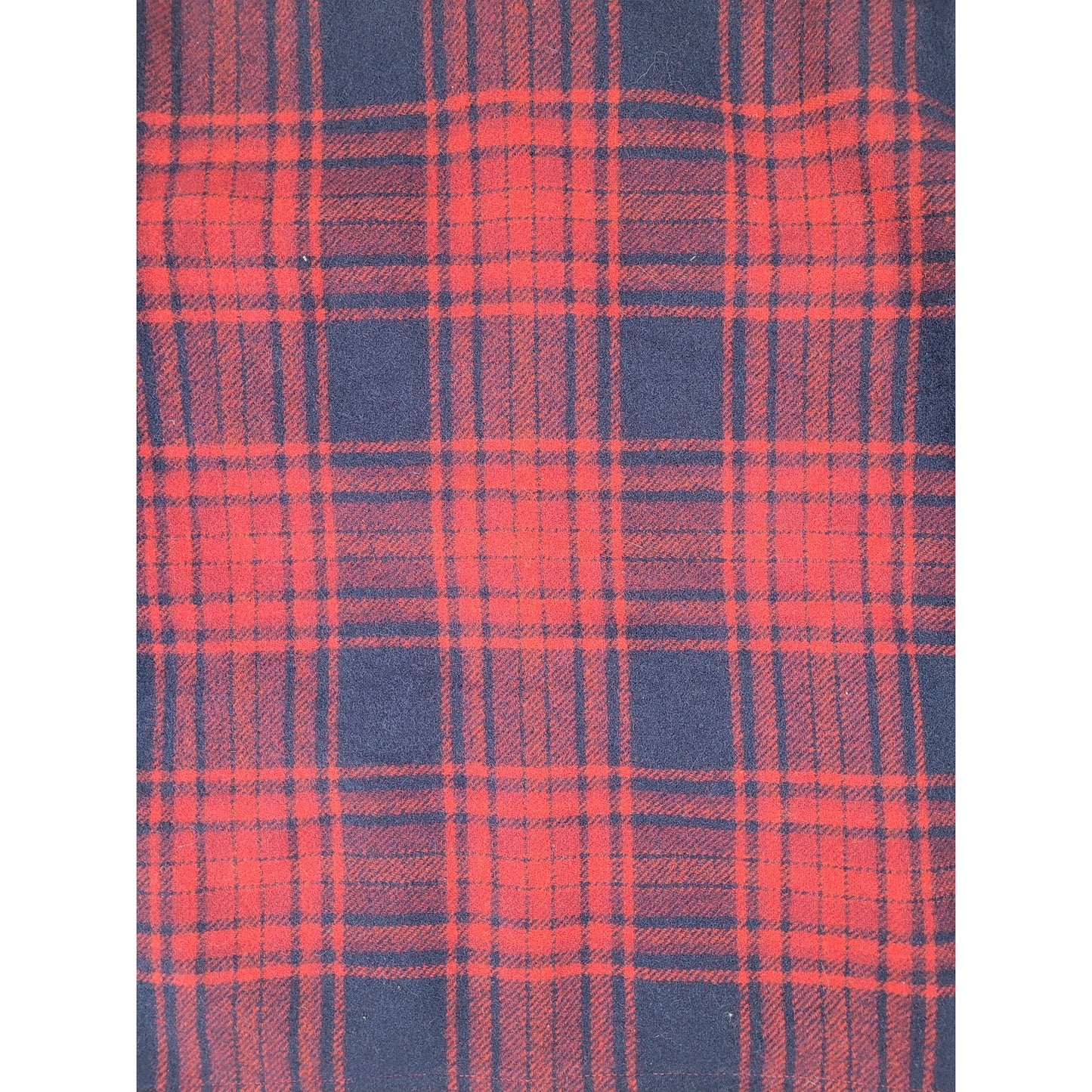 Vintage Pendleton Mackinaw Cruiser Field Jacket Red Blue Plaid Men's Sz M/L